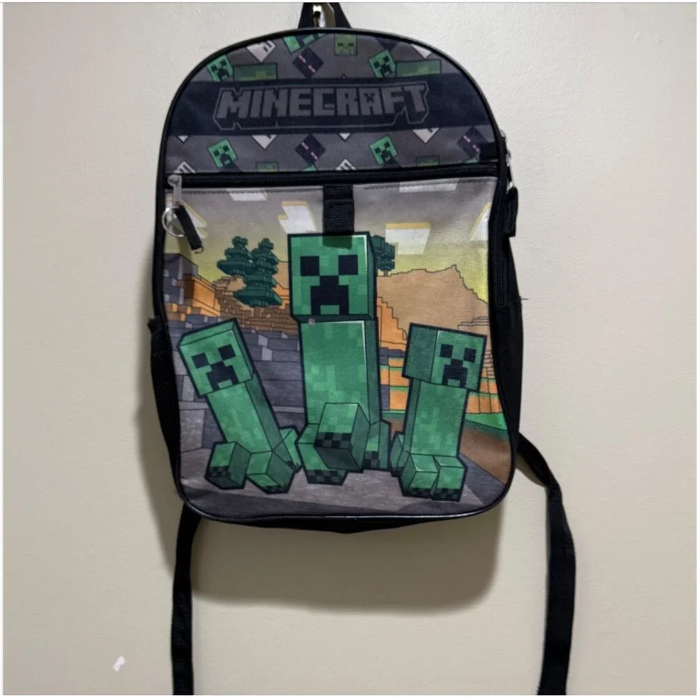Minecraft backpack creeper